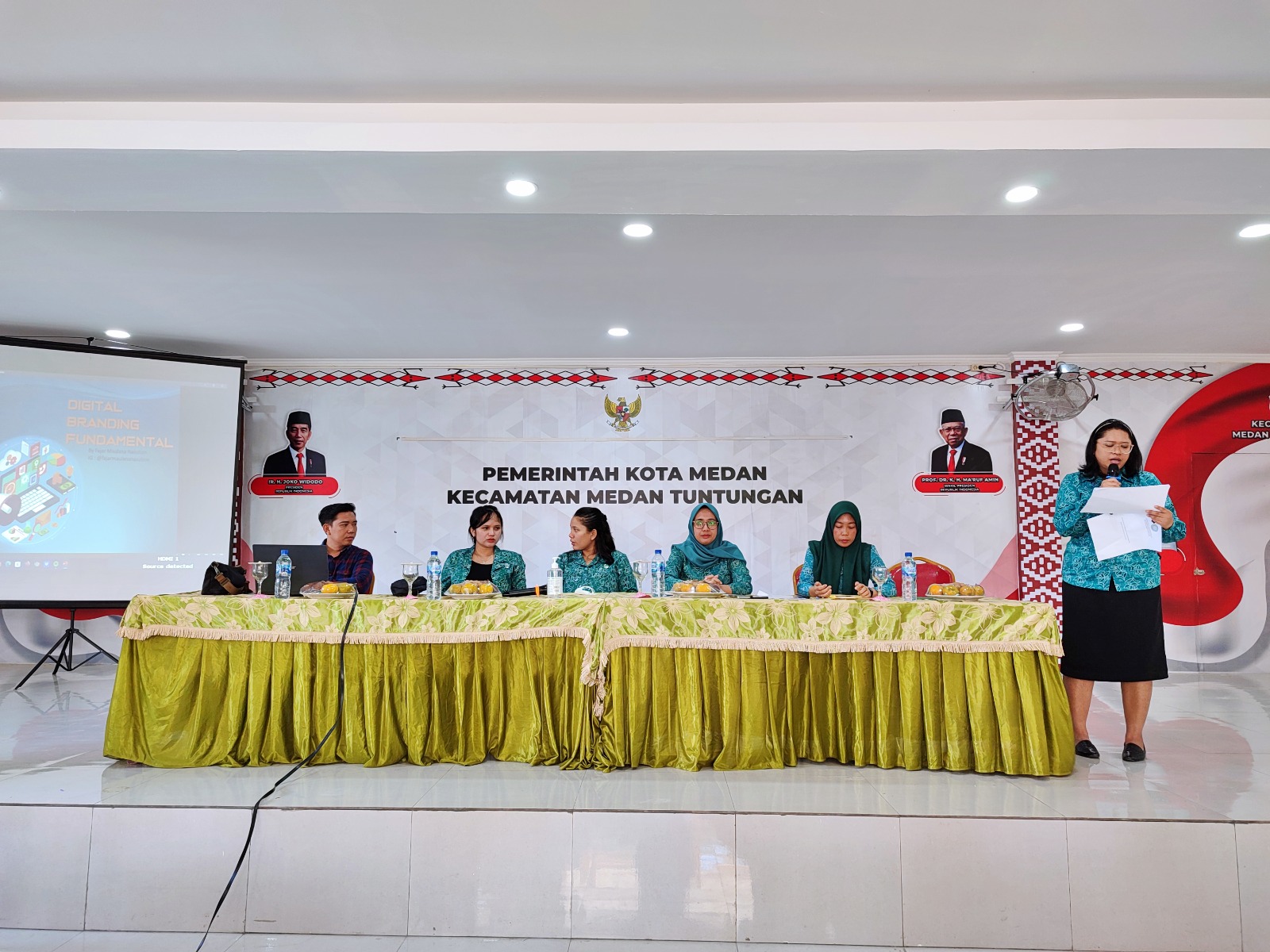 Arisan Dan Pertemuan Bulanan PKK Kecamatan Medan Tuntungan.